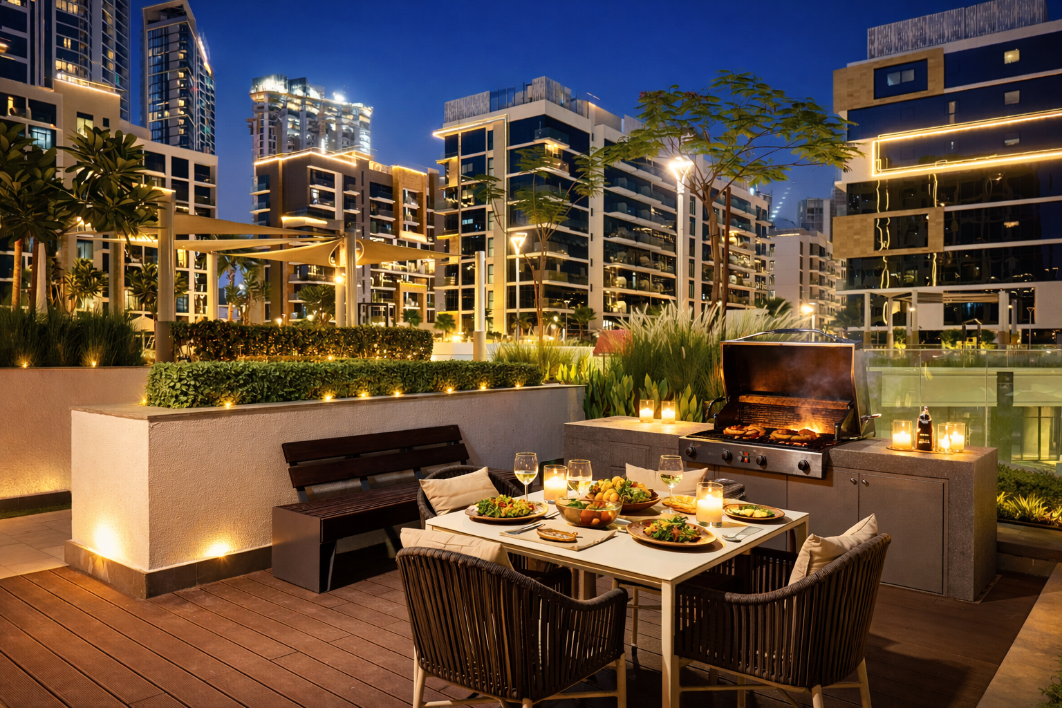 Resort - BBQ Area